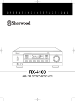 Sherwood RX-4100-Owners-Manual 